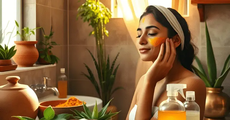 natural skincare routine for naturally glowing skin